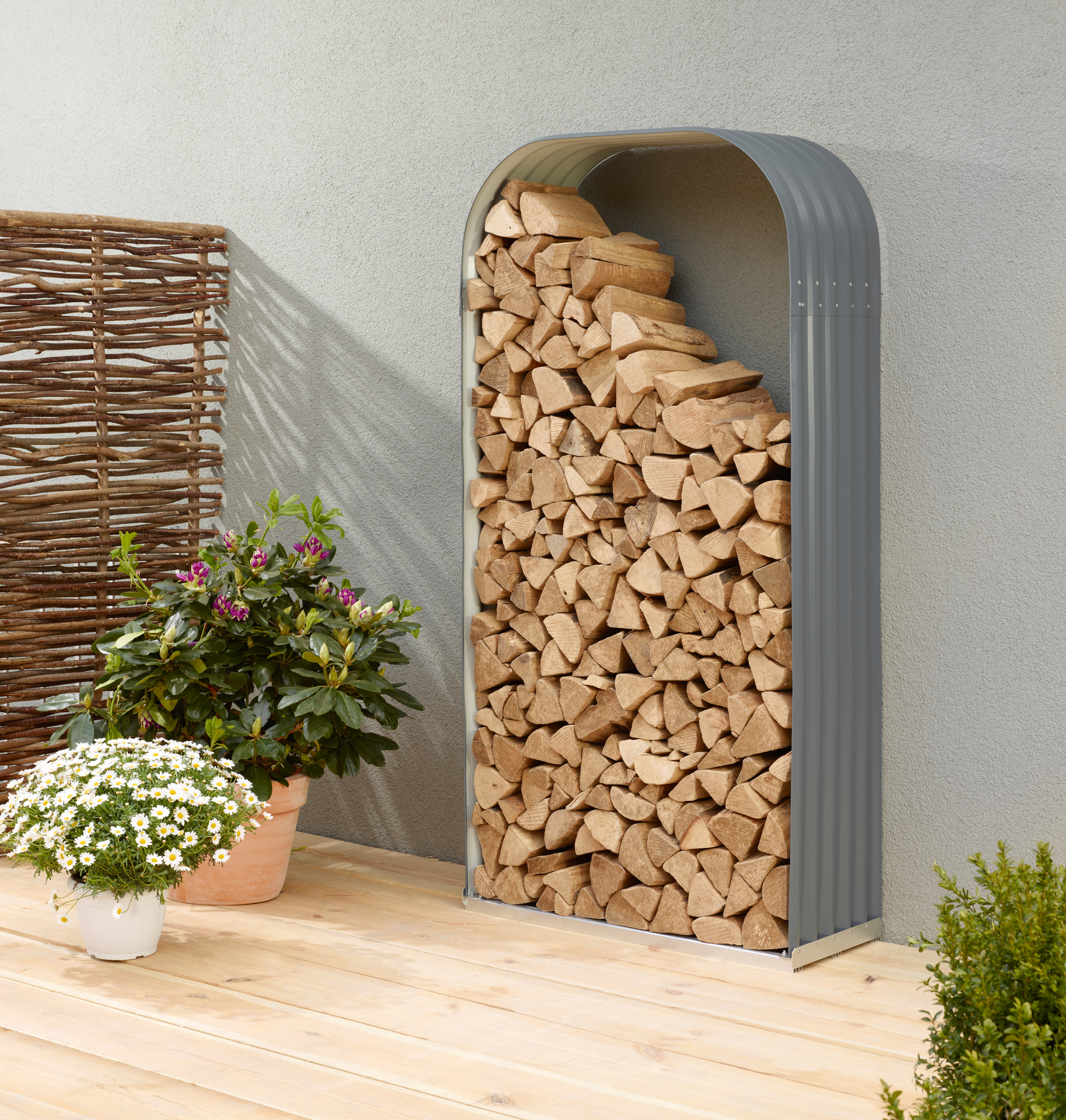 Kaminholzregal Lignum 401 Hochformat 1 Kaminholzregal Lignum 401 Hochformat