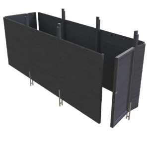 Abstellraum aus Profilschalung Imprägniert