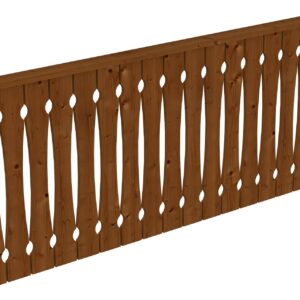 Brüstung Balkonschalung Fichte