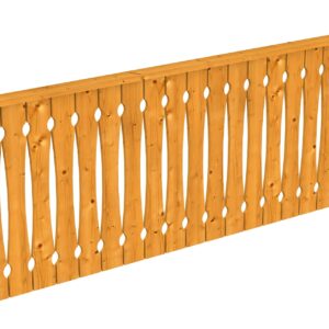Brüstung Balkonschalung Fichte