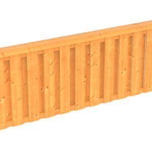 Brüstung Deckelschalung Douglasie