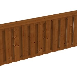 Brüstung Deckelschalung Douglasie