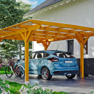 Carport Odenwald gerade Kopfbänder