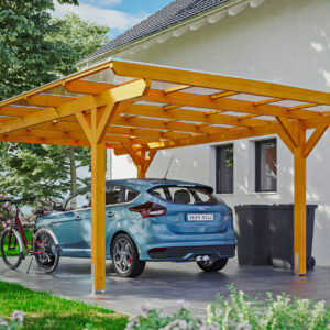 Carport Odenwald gerade Kopfbänder