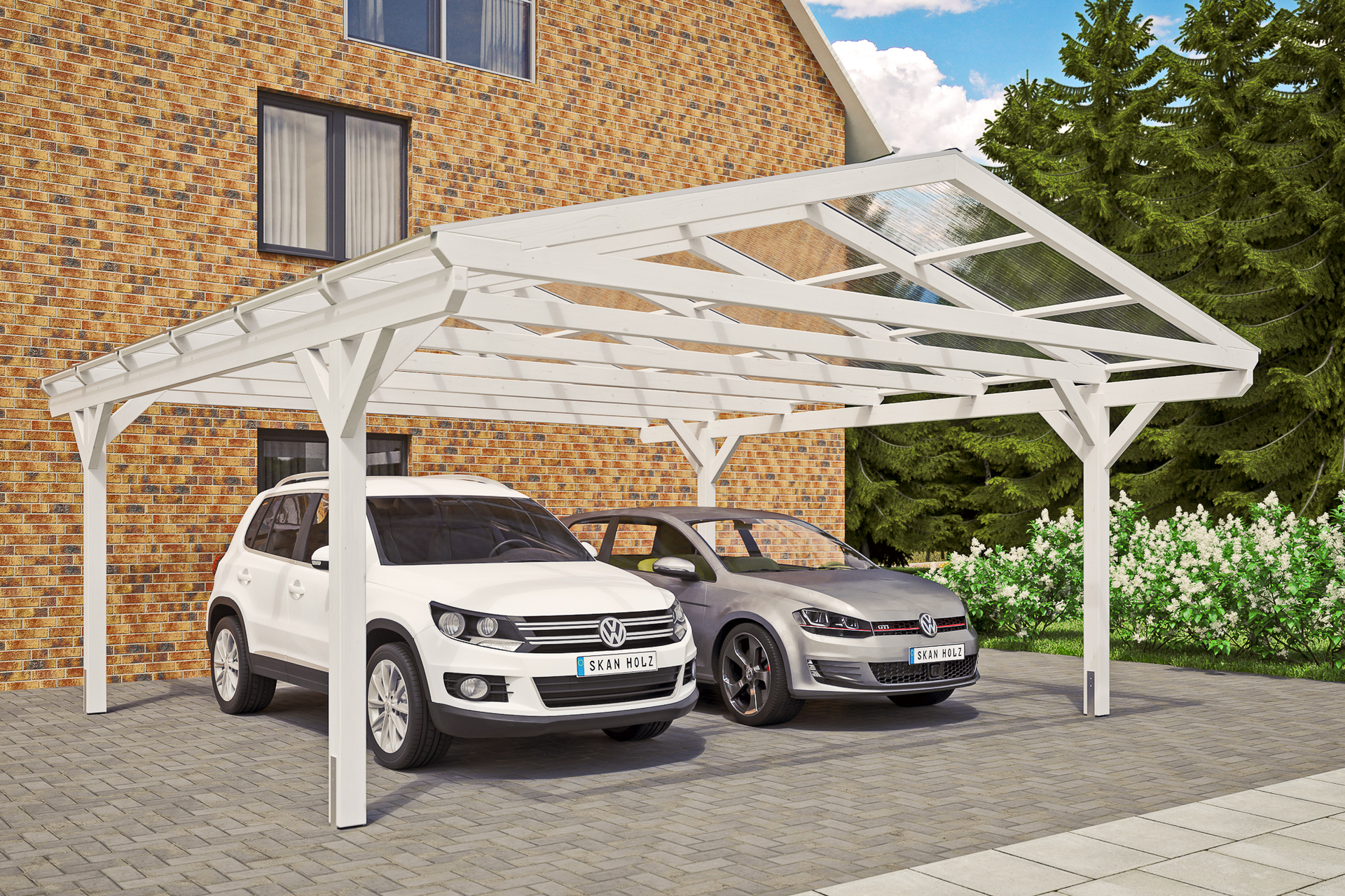 Carport Westerwald 1 Carport Westerwald