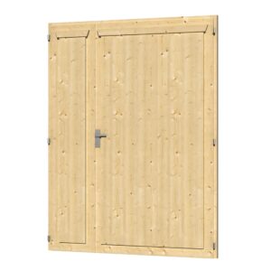 Doppeltür für Carports