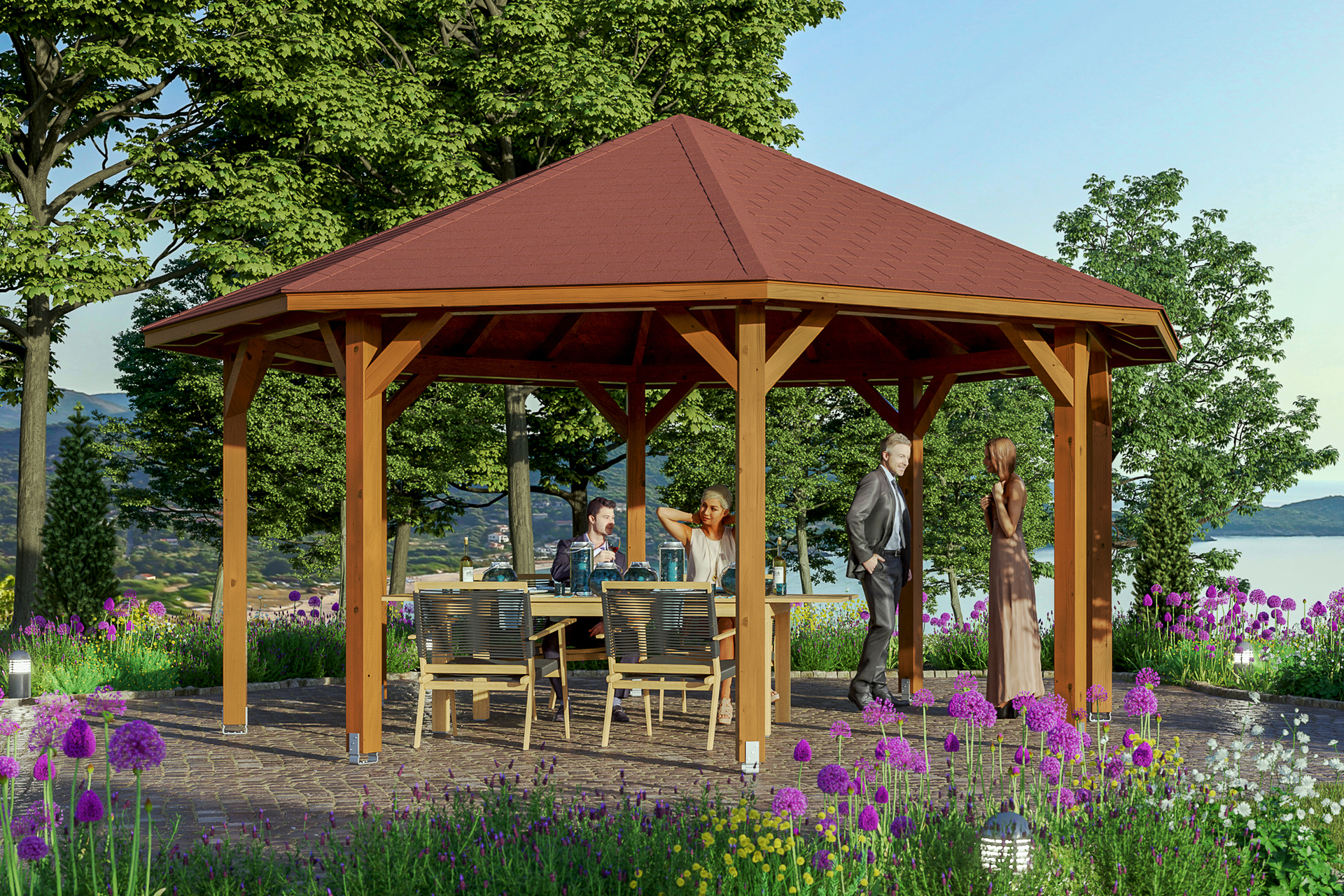 8-Eck Pavillon Nice 1 8-Eck Pavillon Nice