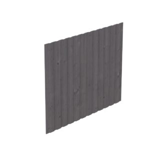 Seitenwand aus Deckeschalung 20x120mm Fichte