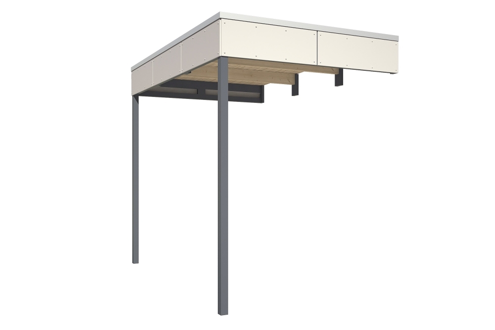 Seitliche Überdachung für CrossCube 1 Seitliche Überdachung für CrossCube