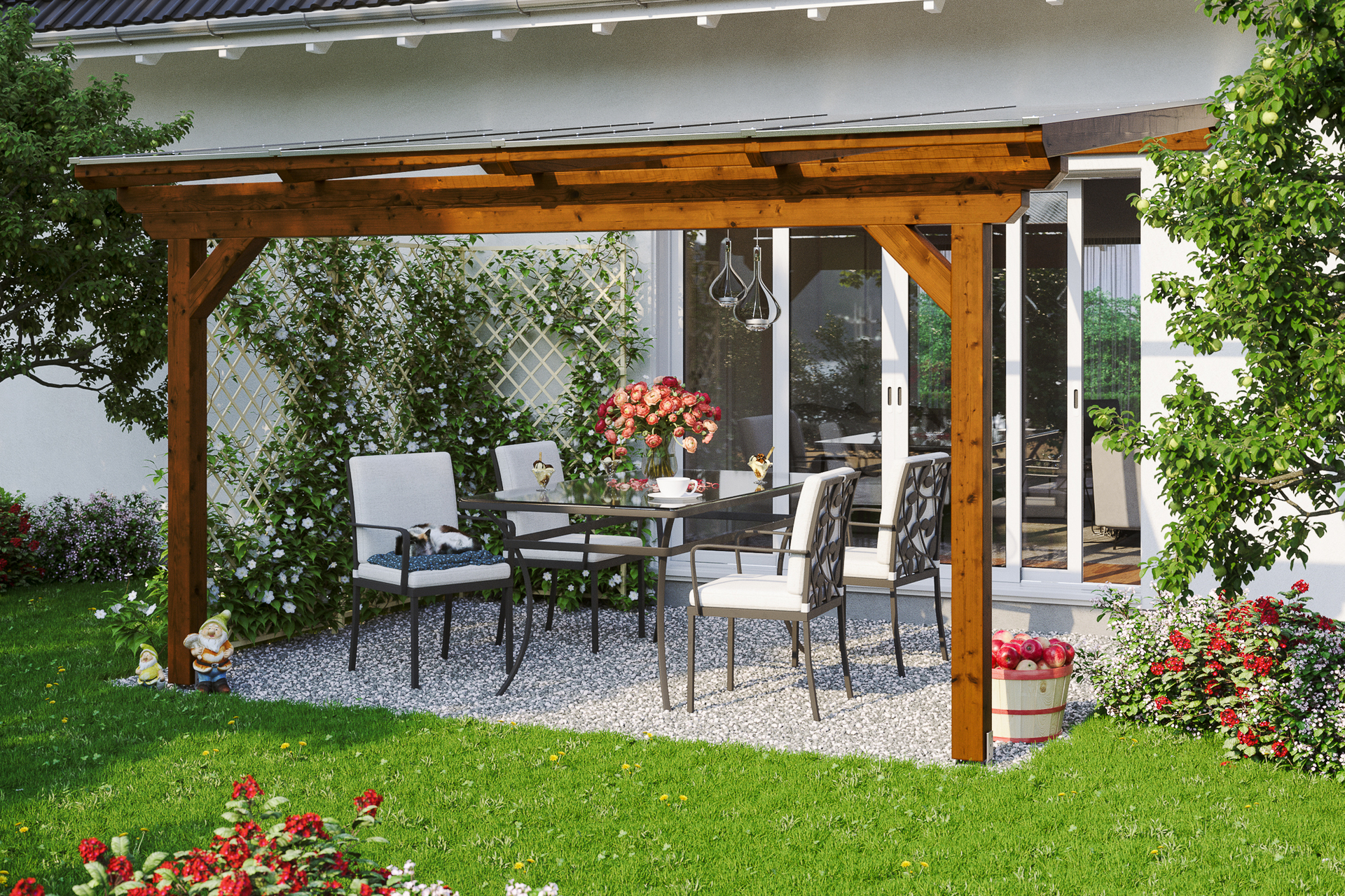 Terrassenüberdachung Ancona 1 Terrassenüberdachung Ancona