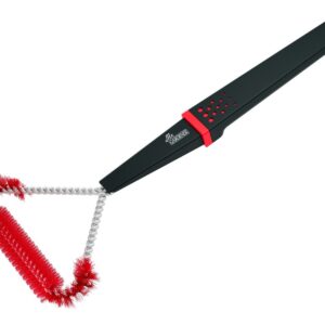 Grillreinigungsbürste Black-Line, Dreiseitig