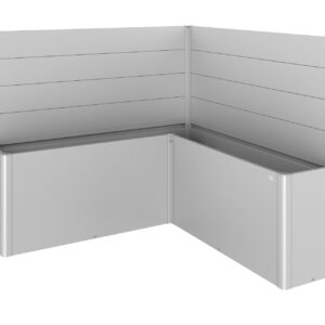 Sichtschutz zu Pflanzbeet Belvedere L-Form ohne Acrylglas