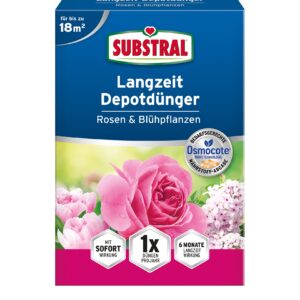 Langzeit Depotdünger für Rosen & Blühpflanzen