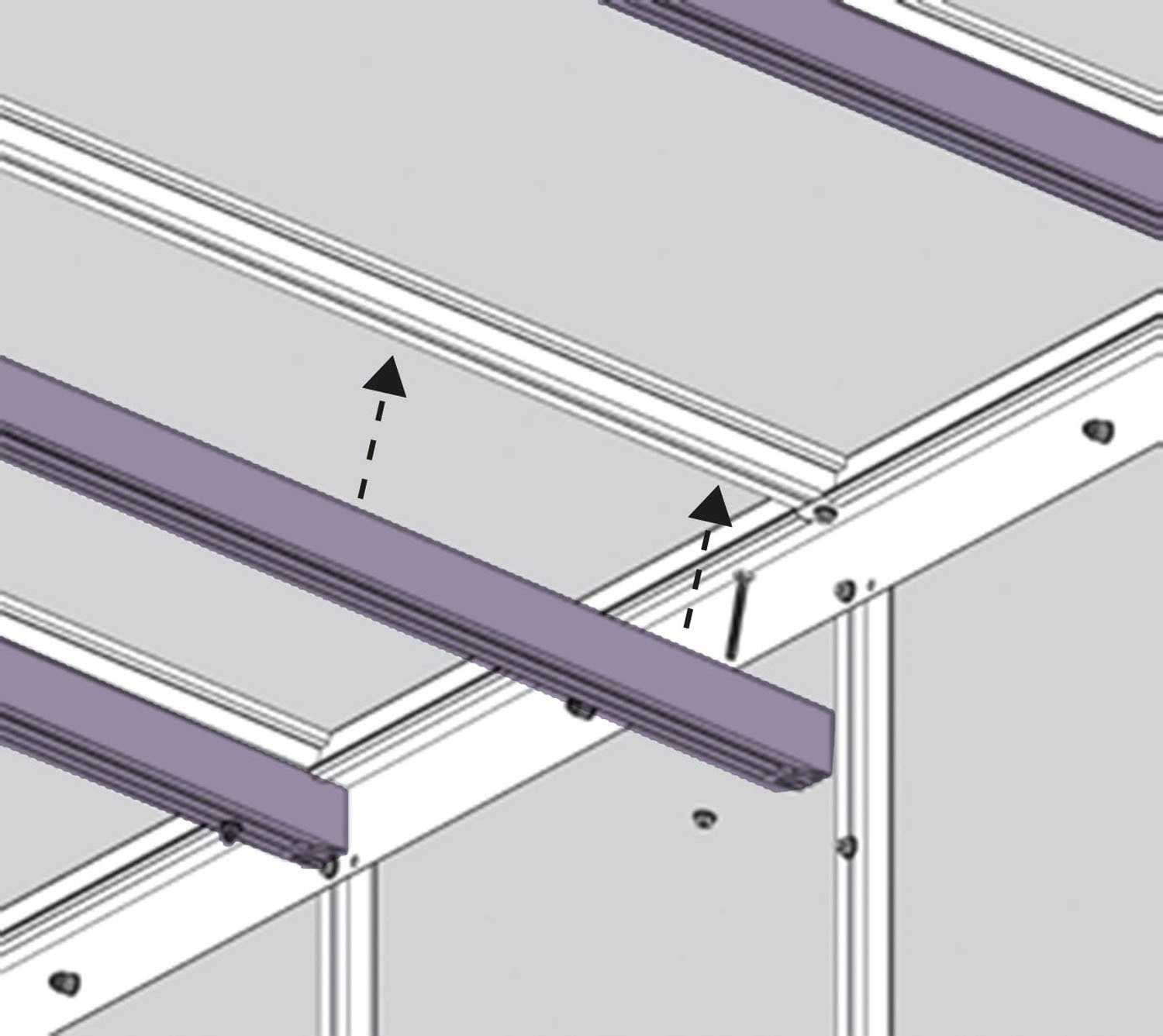Pavillon-Nachrüstsatz, schwarz 1 Pavillon-Nachrüstsatz, schwarz