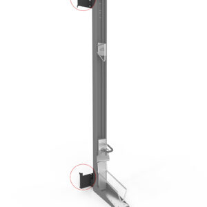 BikeLift Montageset für Gerätehaus NEO dunkelgrau-metallic