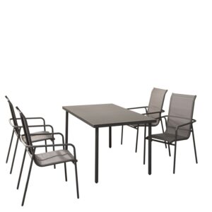 Virgo Dining Set 5-teilig