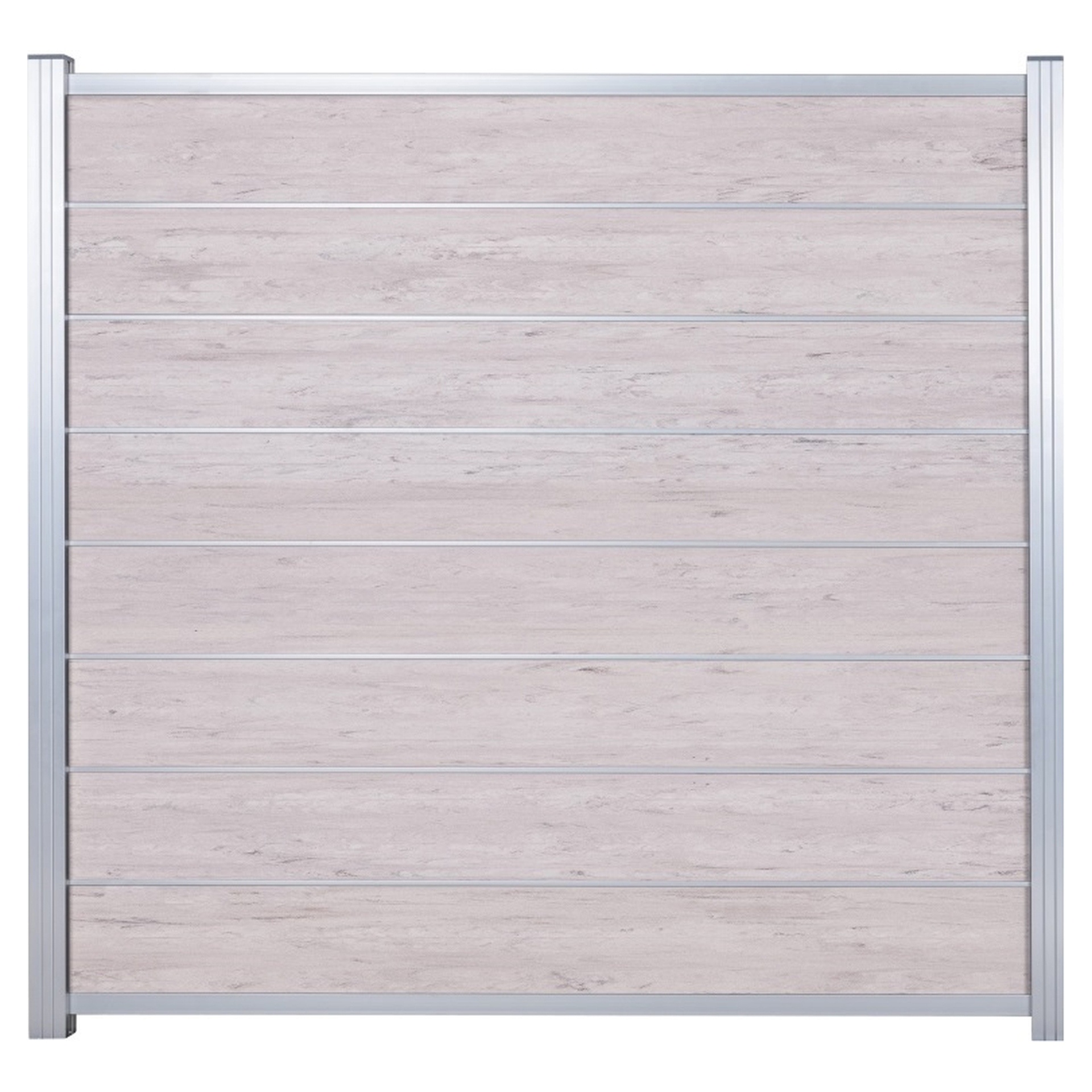 2778676 gotland serie wpc steckzaunsystem zaunset fuer ein zaunfeld