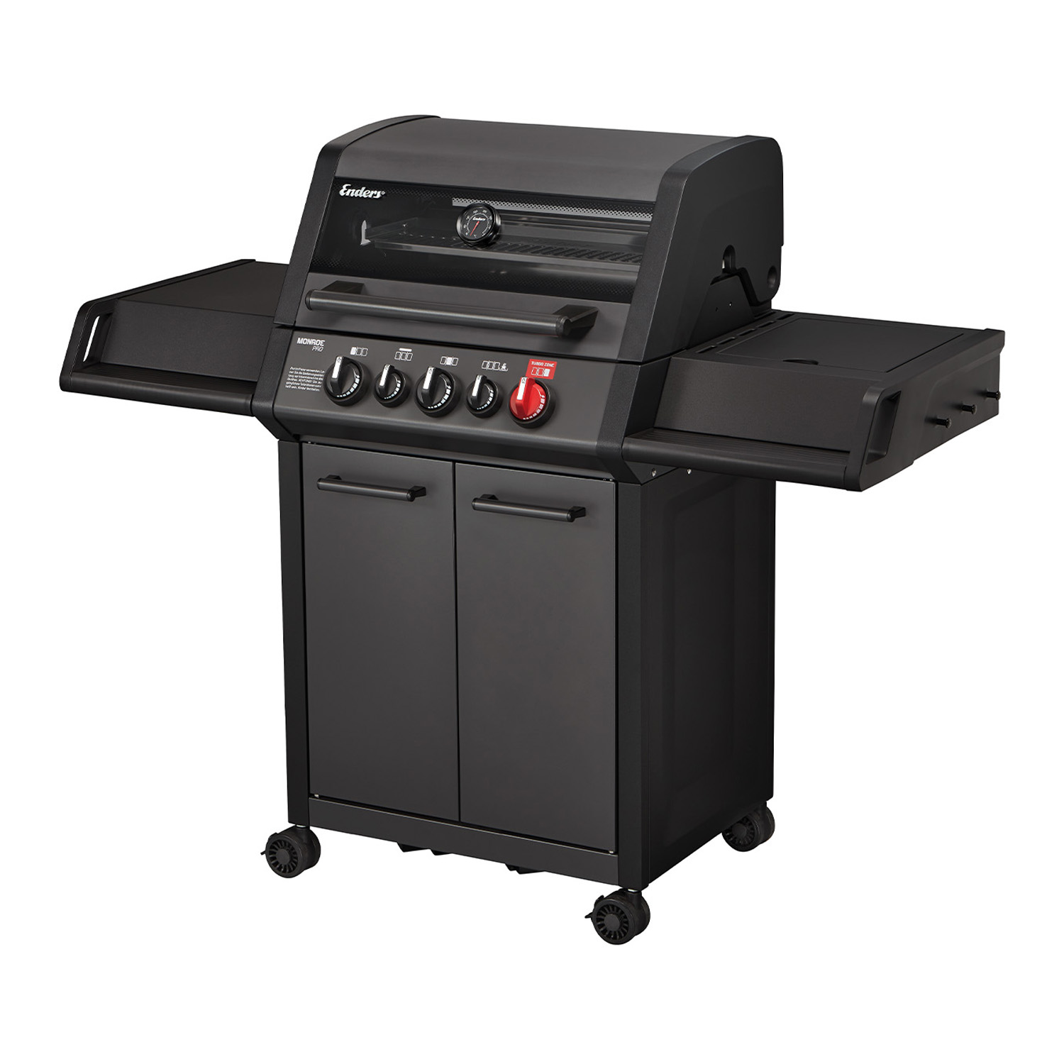 Gasgrill Monroe Pro 3 SIK Turbo Shadow 1 Gasgrill Monroe Pro 3 SIK Turbo Shadow