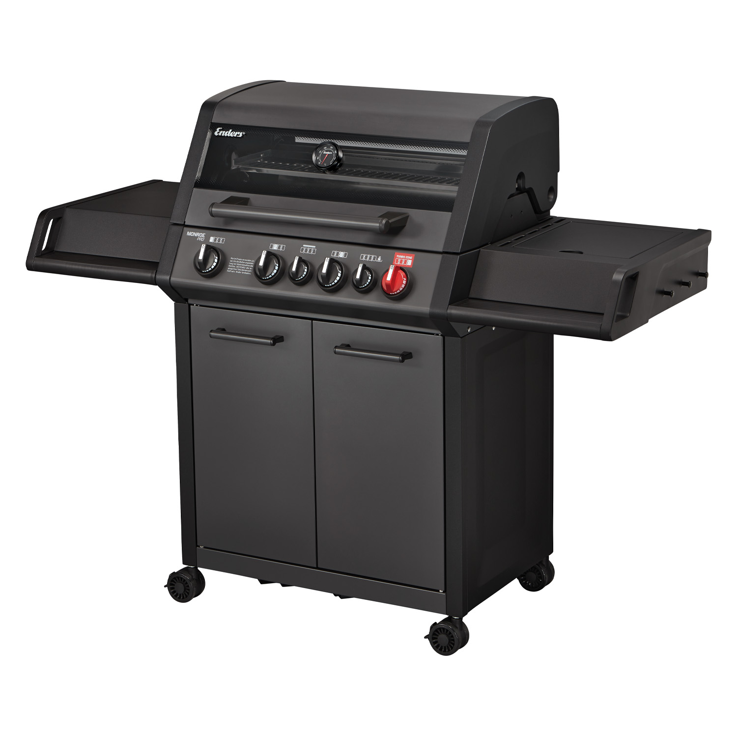 Gasgrill Monroe Pro 4 SIK Turbo Shadow 1 Gasgrill Monroe Pro 4 SIK Turbo Shadow