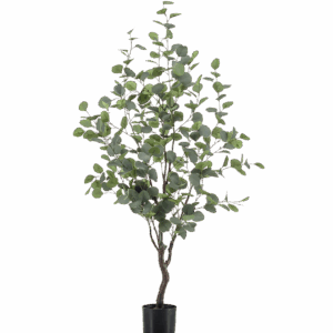 Künstlicher blauer Eukalyptus | Gummibaum | +/- 120cm | ø 14cm Topf