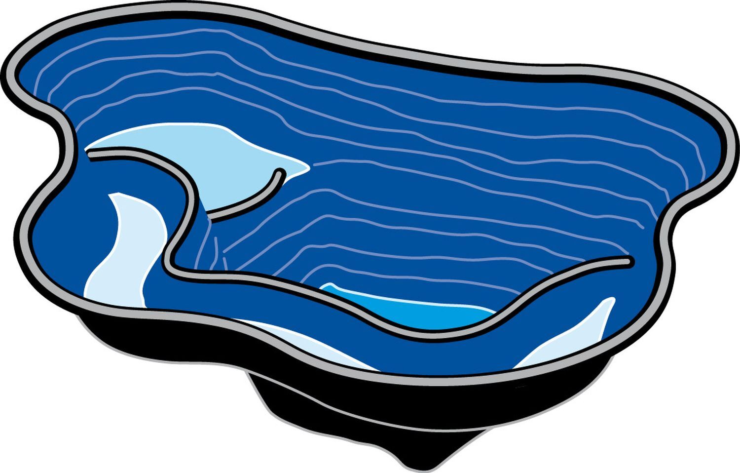 Gartenteich PE Calmus SI 1 Gartenteich PE Calmus SI