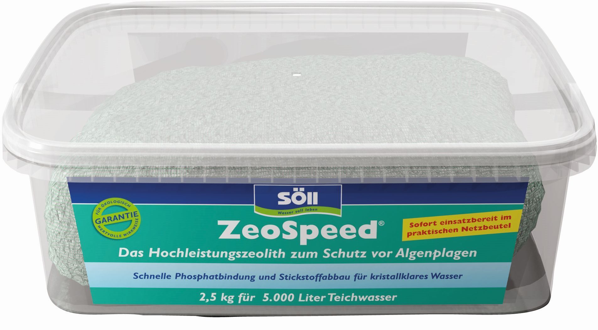 ZeoSpeed Hochleistungs-Zeolith zur Algenvorbeugung 1 ZeoSpeed Hochleistungs-Zeolith zur Algenvorbeugung