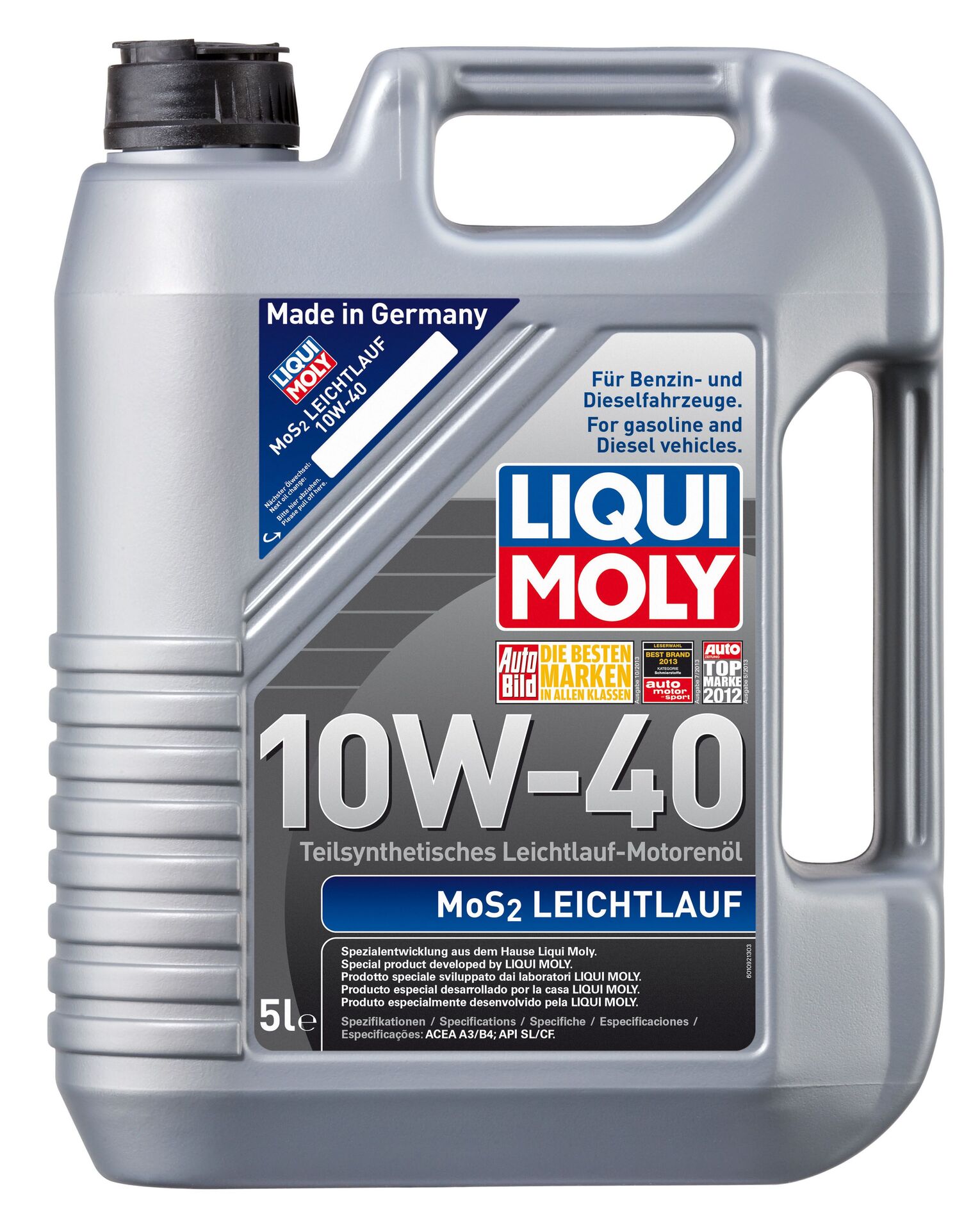 MoS2 Leichtlauf 10 W-40 1 MoS2 Leichtlauf 10 W-40