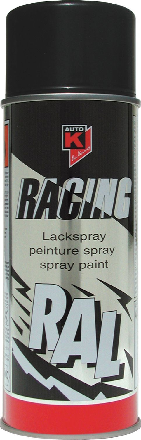 RACING RAL 9005 TIEFSCHWARZ 400ML 1 RACING RAL 9005 TIEFSCHWARZ 400ML