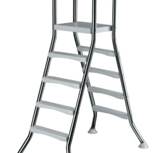 Hochbeckenleiter Edelstahl