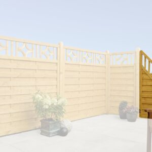 Abschlusselement Usedom 90x180/90cm