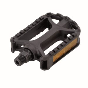 ATB-Pedale, Kunsstoff mit Reflektoren schwarz
