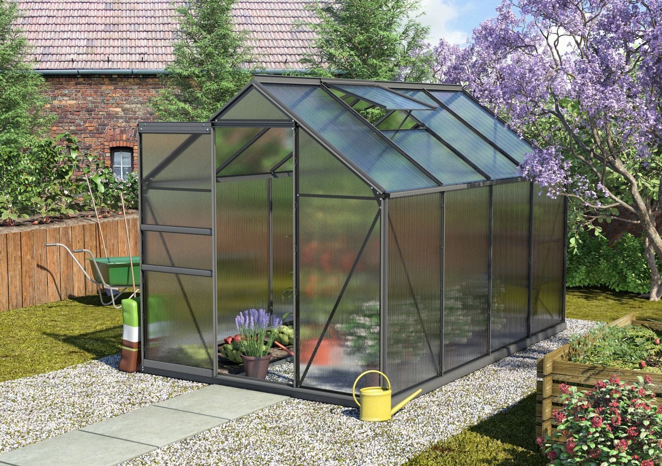 Gewächshaus Calypso 5800 1 Gewächshaus Calypso 5800
