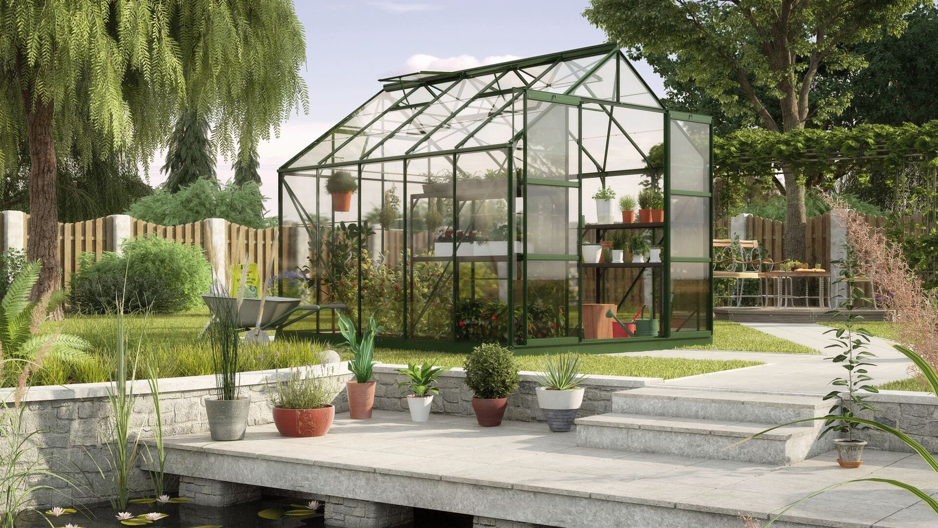 Gewächshaus Uranus 8300 1 Gewächshaus Uranus 8300