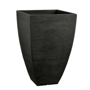 Topf mit Rillenoptik