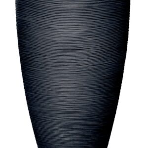 Topf mit Rillenoptik