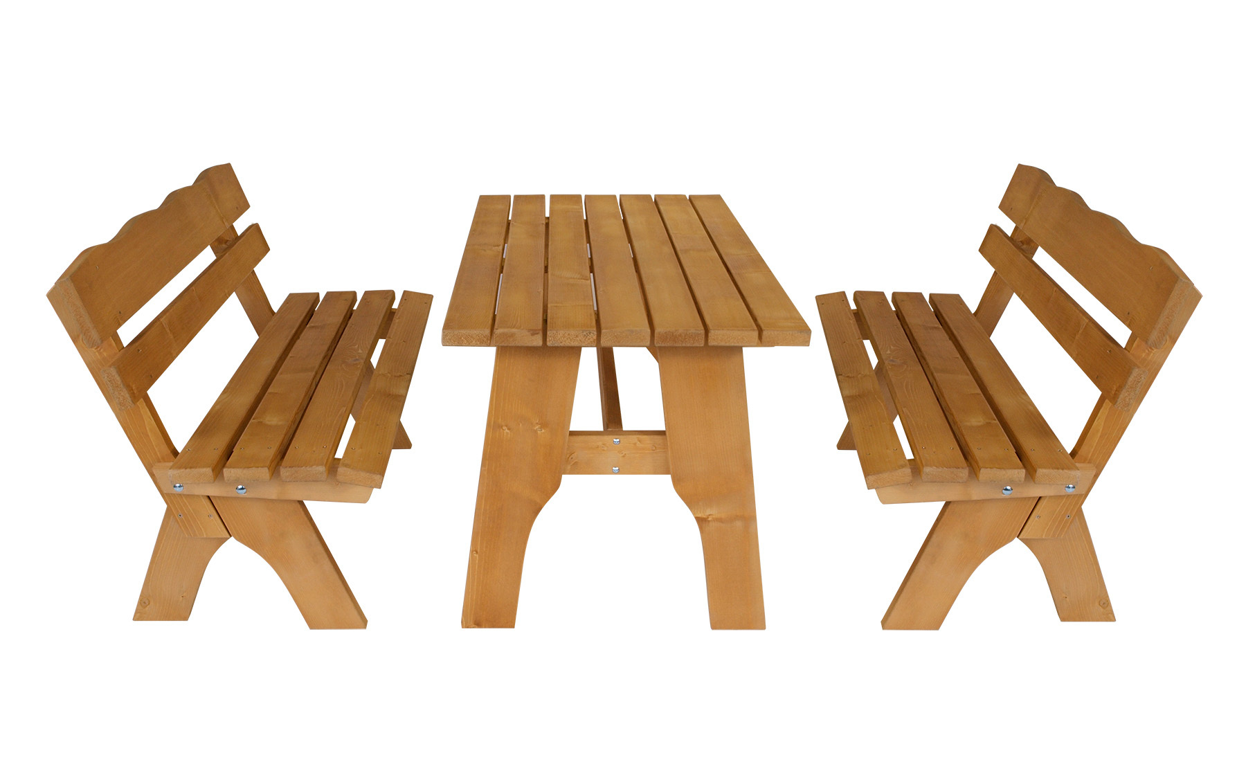 Garnitur FREITAL 3-teilig Kiefer imprägniert 1 Garnitur FREITAL 3-teilig Kiefer imprägniert