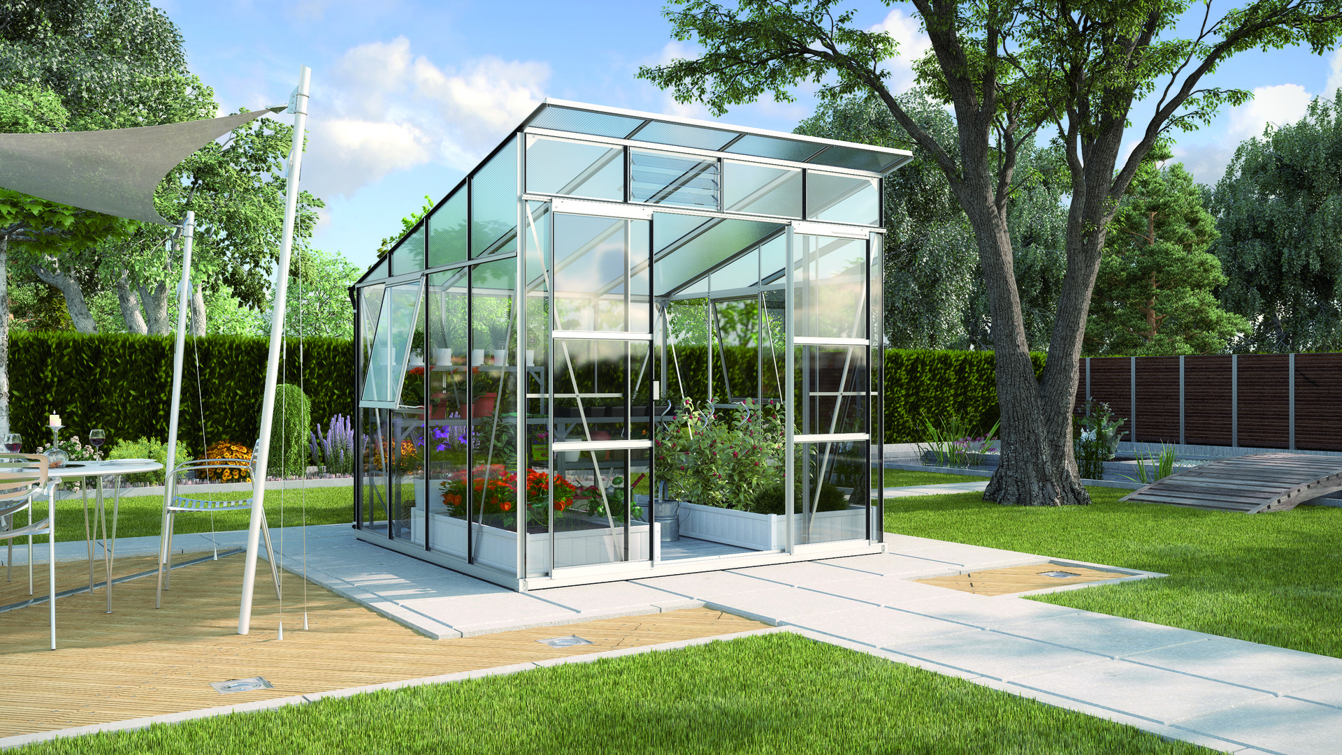 Gewächshaus Freya 7600 1 Gewächshaus Freya 7600