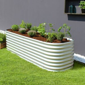 Hochbeeterweiterung 630, zink-alu