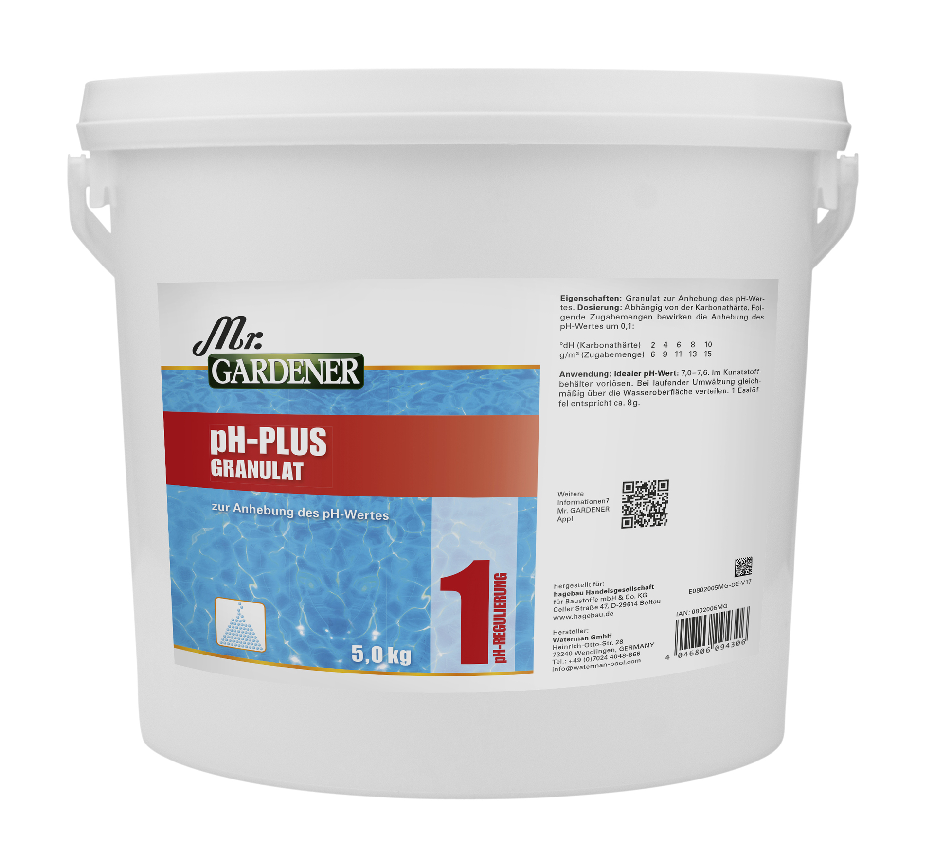 PH - Wert Anheber 1 PH - Wert Anheber