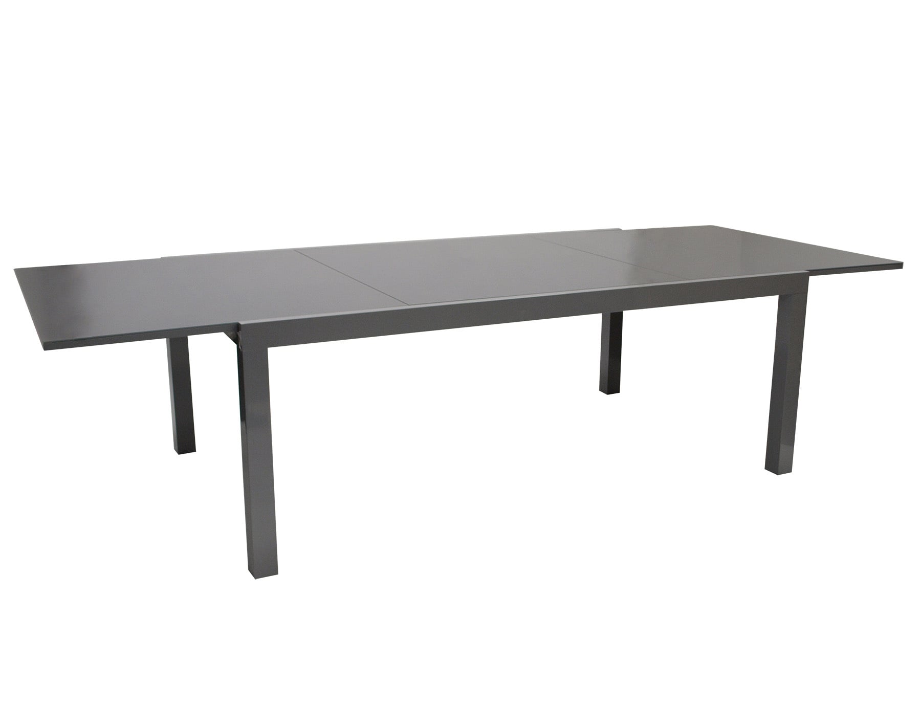 Ausziehtisch 200x300x110cm Glasplatte 1 Ausziehtisch 200x300x110cm Glasplatte