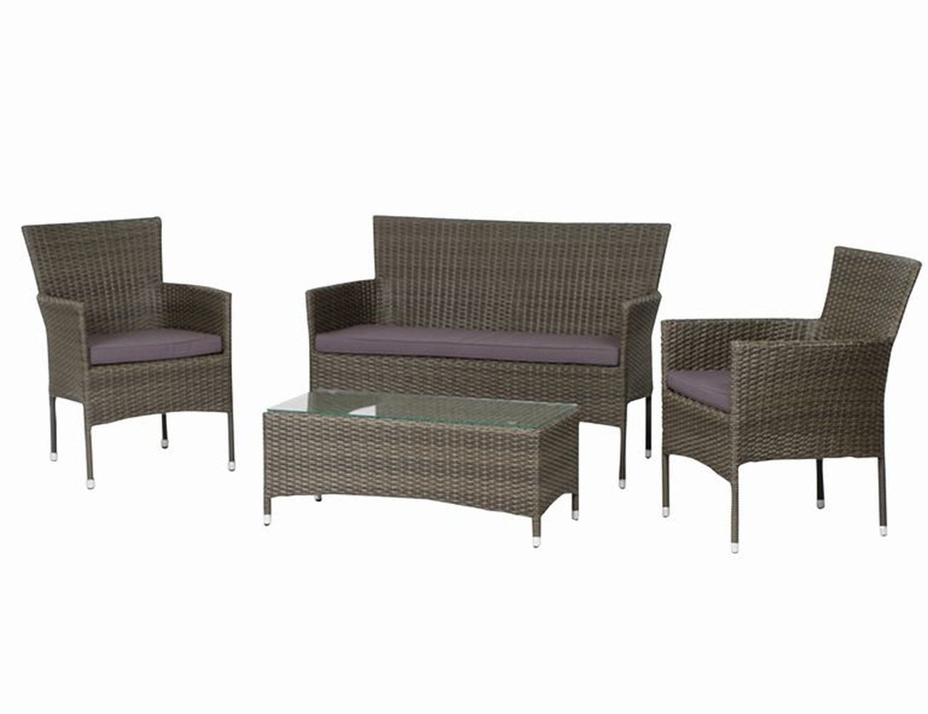 Lounge Brega 4-tlg. Inkl. Kissen 1 Lounge Brega 4-tlg. Inkl. Kissen