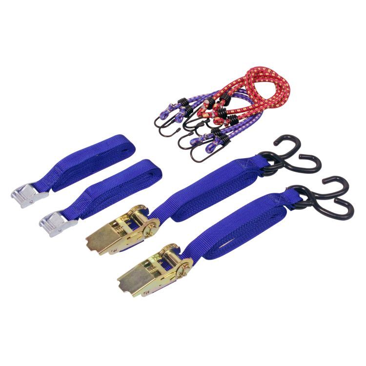 Spanngurt-Set 8-teilig 1 Spanngurt-Set 8-teilig