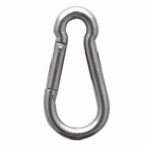 Karabinerhaken 8x80 mm, Edelstahl