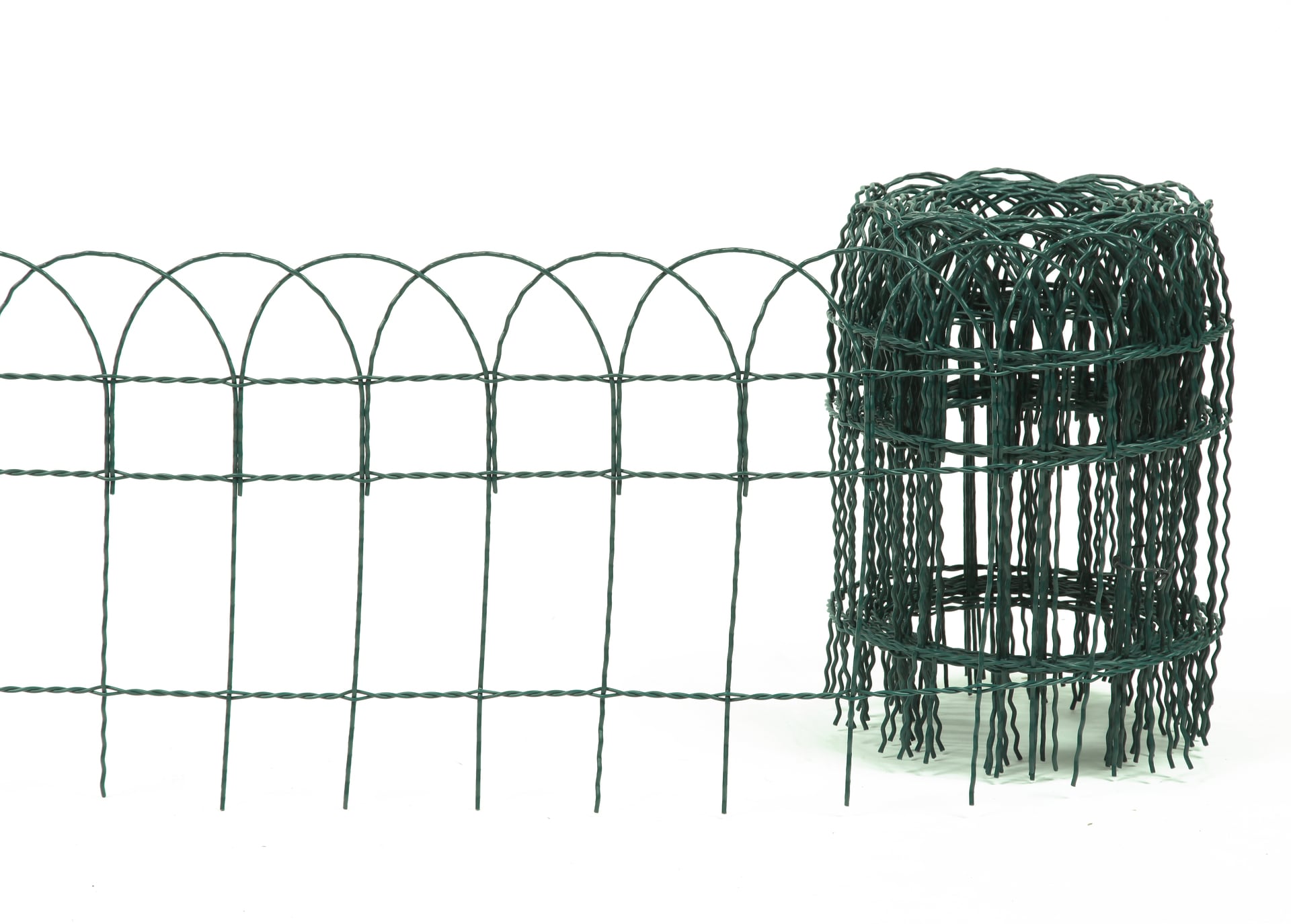 Ziergeflecht auf Rolle, grün 1 Ziergeflecht auf Rolle, grün