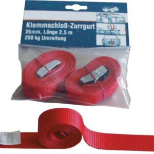 KS-Zurrgurt 1-tlg. L.2,5m B.25mm VE2
