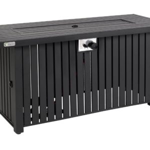 Gasfeuerstelle Topeka mit Glasumrandung