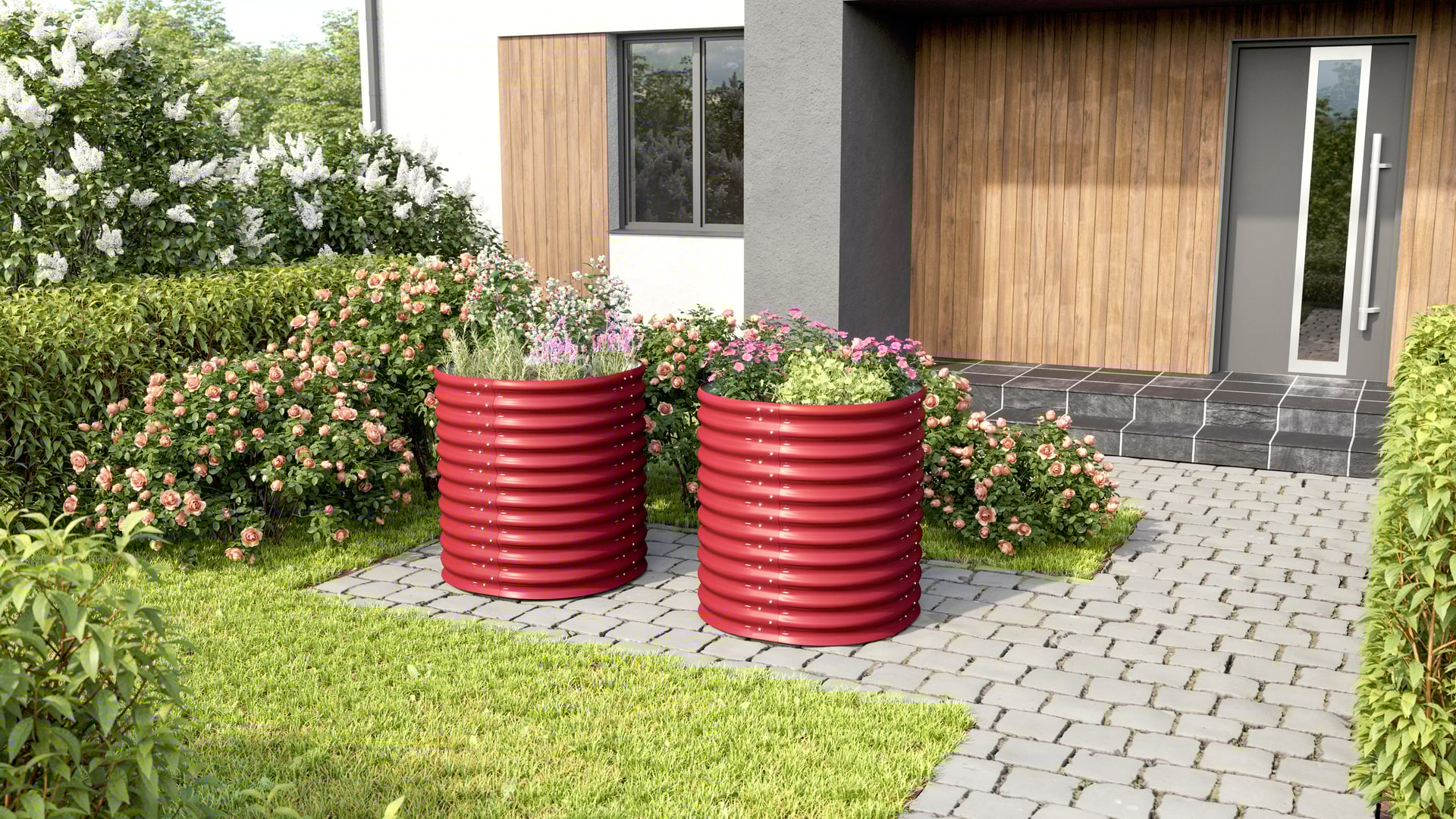 Hochbeet Terra Rund 1 Hochbeet Terra Rund