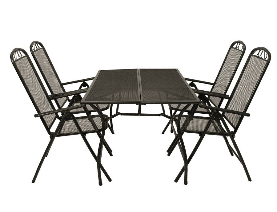 Garnitur Streckmetall anthrazit 1 Garnitur Streckmetall anthrazit