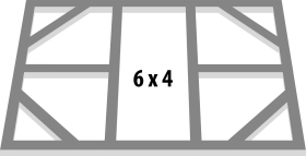 Fundamentbodenrahmen