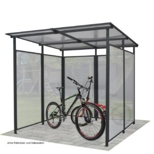 Multifunktionsunterstand, offen